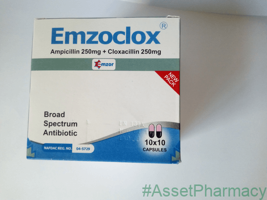 Emzoclox 250mg Capsules 10 Capsules