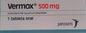 Vermox 500mg Tablets 1 Tablet