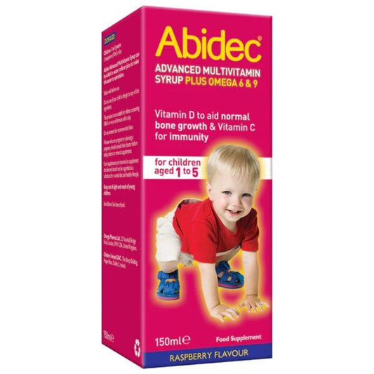 Abidec Multivitamin Syrup Plus Omega For Children, 150ml