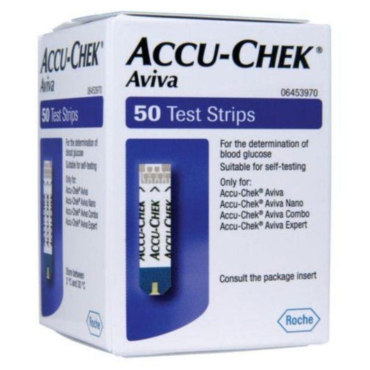 Accu-Chek Aviva Test Strips, 50 Strips