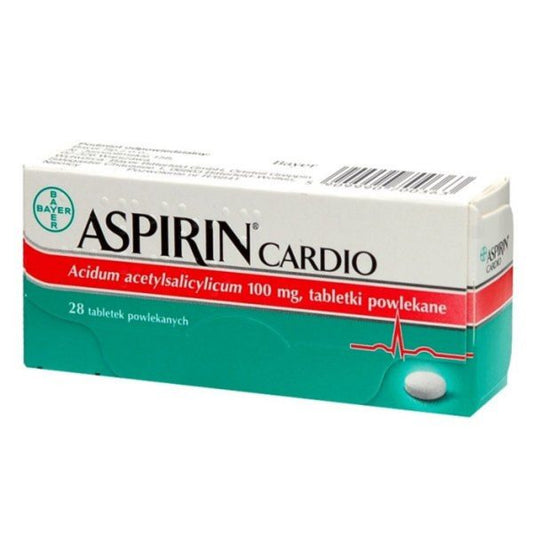 Aspirin Cardio 100mg Tablets, 30 Tablets