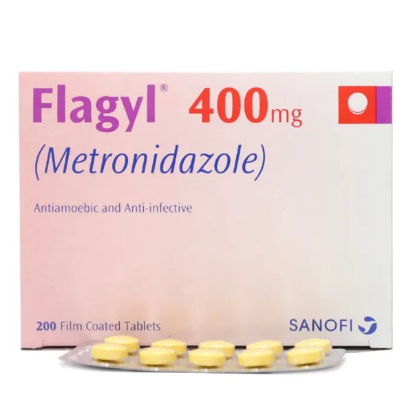 Flagyl 400mg Tablets ? Metronidazole 400mg, 10 Tablets