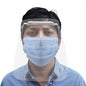 Zureni 175 Micron Disposable Face Shield with Adjustable Elastic Strap ZN5165