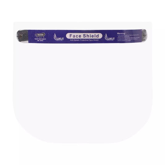 Zureni 175 Micron Disposable Face Shield with Adjustable Elastic Strap ZN5162