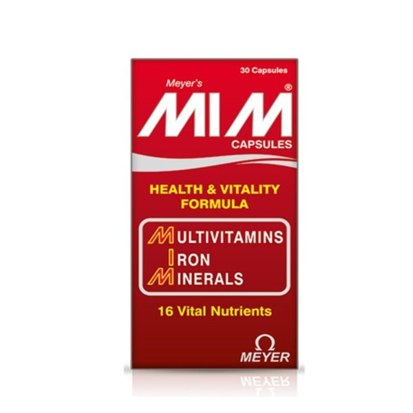 MIM Capsules ? Health Formula Capsules, 30 Capsules