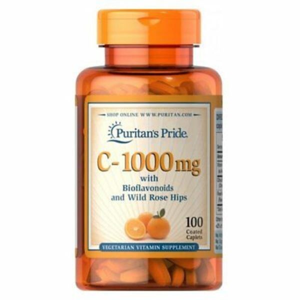 Puritan?s Pride Vitamin C 1000mg, 100 Caplets