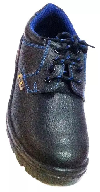 WORKTOES Safety Shoes Pu - Single Density Steel Toe Leather Yes