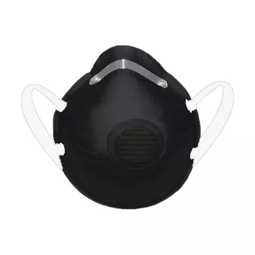 Thump TH5178 6 Layer O2 Face Mask with Filter Valve Black (Pack of 2 Pcs)