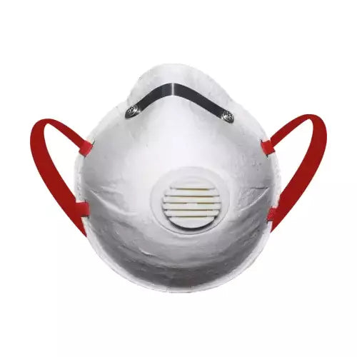 Zureni ZN5191 6 Layer Cup Type Face Mask with Filter and Nose Pin White