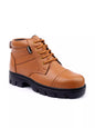 Woakers PO-528 Airmix Sole Synthetic Leather Men's Police Tan Casual Boot