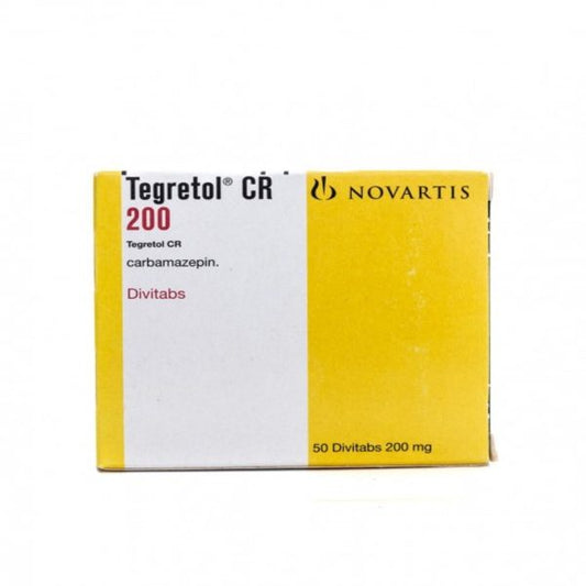 Tegretol Cr 200mg Tablets ? Carbamazepine, 50 Tablets