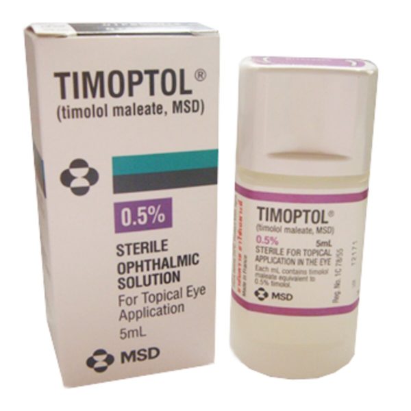 Timoptol 0.5% Eye Drops,  5ml