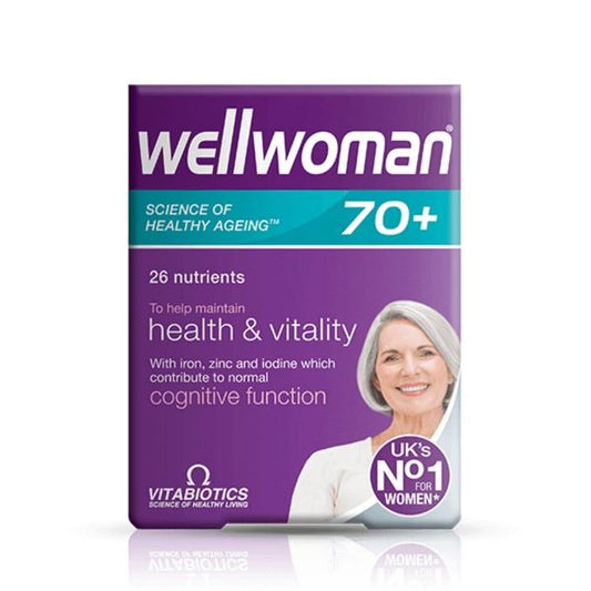 Vitabiotics Wellwoman 70+ Tablets, 30 Tablets