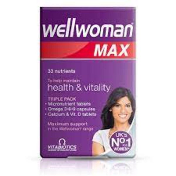 Vitabiotics Wellwoman Max Tablets, 84 Tablets