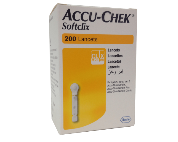 Accu-Chek Softclix Lancets 200 Lancets