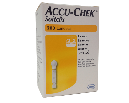 Accu-Chek Softclix Lancets 200 Lancets