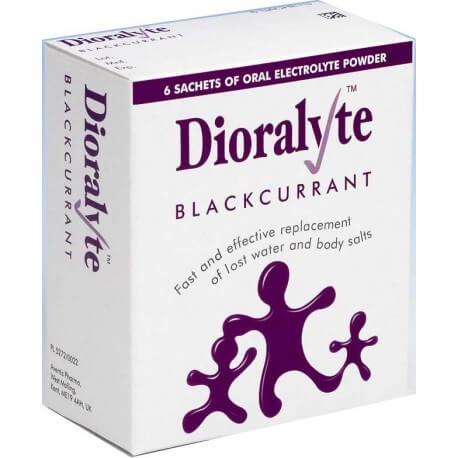 Dioralyte Blackcurrant 6 Sachets