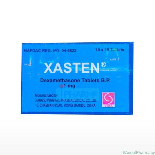 Xasten(Dexamethasone) 1mg Tablets 10 Tablets